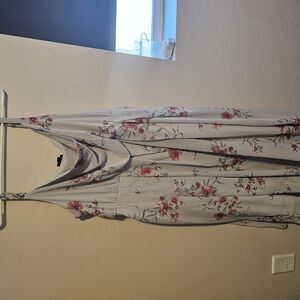 NWT Torrid Grey Floral Dress